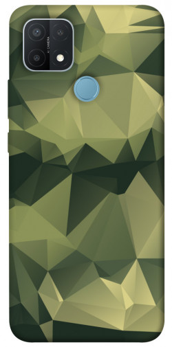 Чехол itsPrint Треугольный камуфляж 2 для Oppo A15s / A15