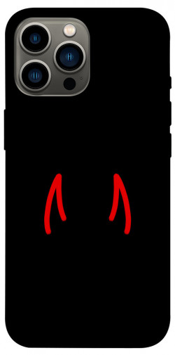 Чехол itsPrint Red horns для Apple iPhone 13 Pro Max (6.7")