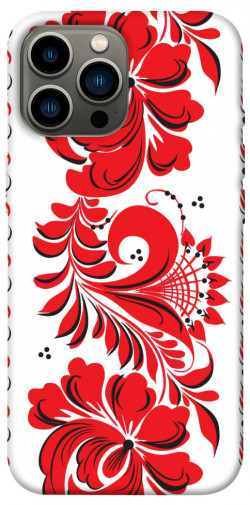 Чехол itsPrint Червона вишиванка для Apple iPhone 13 Pro Max (6.7")