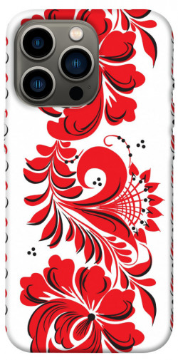 Чехол itsPrint Червона вишиванка для Apple iPhone 13 Pro (6.1")