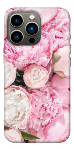 Чохол itsPrint Pink peonies для Apple iPhone 13 Pro (6.1")