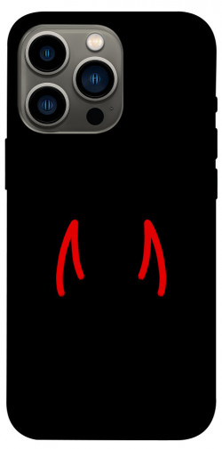 Чехол itsPrint Red horns для Apple iPhone 13 Pro (6.1")