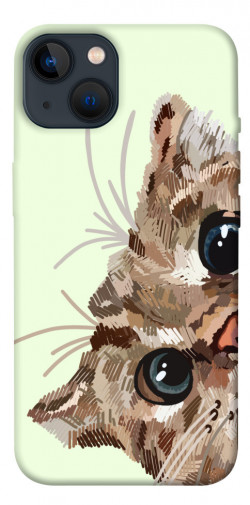 Чехол itsPrint Cat muzzle для Apple iPhone 13 (6.1")