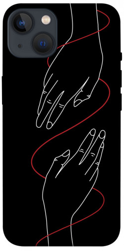 Чехол itsPrint Плетение рук для Apple iPhone 13 (6.1")