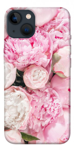 Чохол itsPrint Pink peonies для Apple iPhone 13 (6.1")