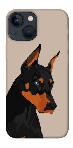 Чохол itsPrint Doberman для Apple iPhone 13 mini (5.4")