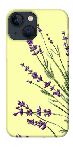 Чехол itsPrint Lavender art для Apple iPhone 13 mini (5.4")