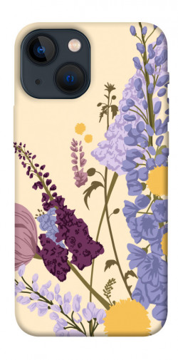 Чехол itsPrint Flowers art для Apple iPhone 13 mini (5.4")