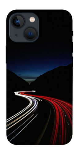 Чохол itsPrint Червоно-біла дорога для Apple iPhone 13 mini (5.4")
