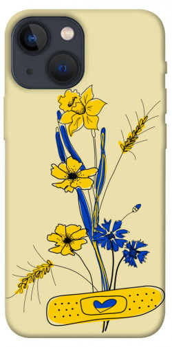 Чехол itsPrint Українські квіточки для Apple iPhone 13 mini (5.4")