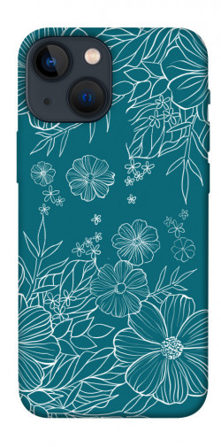 Чохол itsPrint Botanical illustration для Apple iPhone 13 mini (5.4")