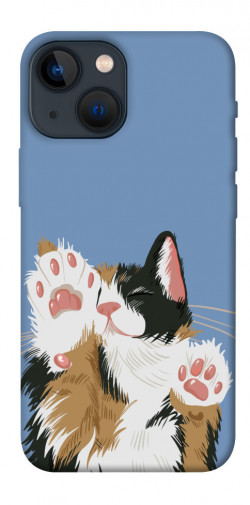 Чехол itsPrint Funny cat для Apple iPhone 13 mini (5.4")