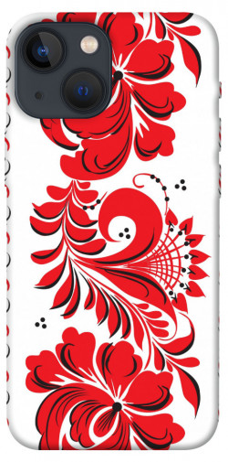 Чехол itsPrint Червона вишиванка для Apple iPhone 13 mini (5.4")