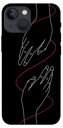 Чехол itsPrint Плетение рук для Apple iPhone 13 mini (5.4")