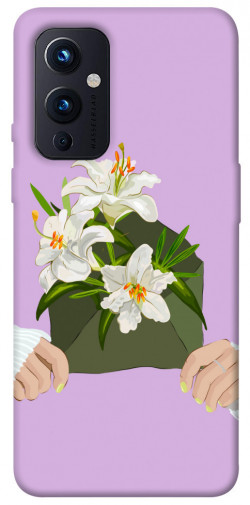 Чехол itsPrint Flower message для OnePlus 9