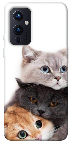 Чехол itsPrint Три кота для OnePlus 9