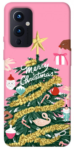 Чехол itsPrint Праздничная елка для OnePlus 9