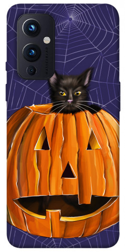 Чехол itsPrint Cat and pumpkin для OnePlus 9