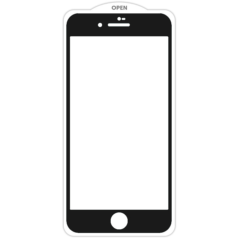 Загартоване захисне скло SKLO 5D 9H Full Glue для Apple iPhone 7 / 8 (4.7) (тех.пак) на малюнкі №1