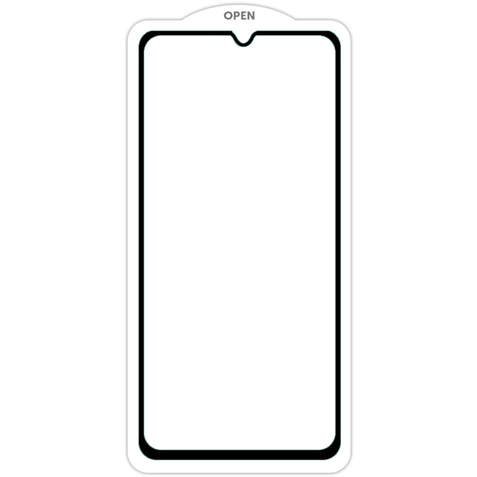 Защитное стекло SKLO 5D (тех.пак) для Xiaomi Redmi Note 7 / Note 7 Pro / Note 7s, Черный / Белая подложка, Закаленное стекло, купить оптом с доставкой