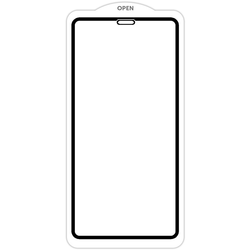 Загартоване захисне скло SKLO 5D 9H Full Glue для Apple iPhone 11 Pro (5.8) (тех.пак) на малюнкі №1