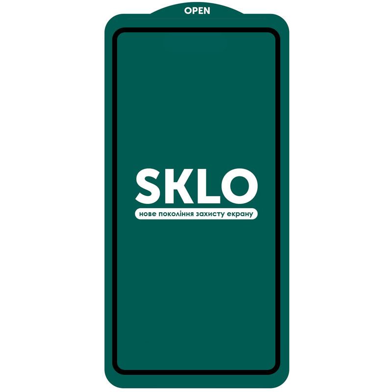 Загартоване захисне скло SKLO 5D 9H Full Glue для Samsung Galaxy A51 (тех.пак) дивитися фото №1