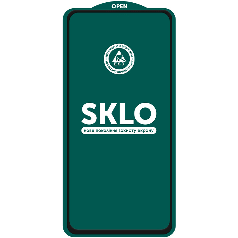Закаленное защитное стекло SKLO 5D 9H Full Glue для Samsung Galaxy A36 5G (тех.пак) на картинке №1