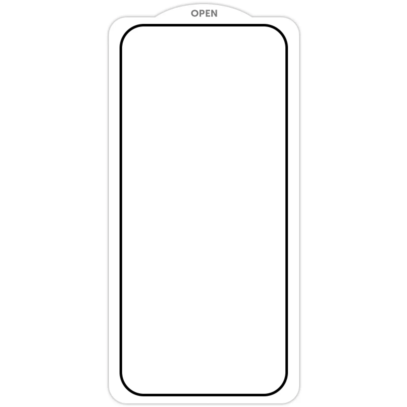 Защитное стекло SKLO 5D (тех.пак) для Xiaomi Poco F7 Pro / F7 Ultra, Черный / Белая подложка, Закаленное стекло, купить оптом с доставкой