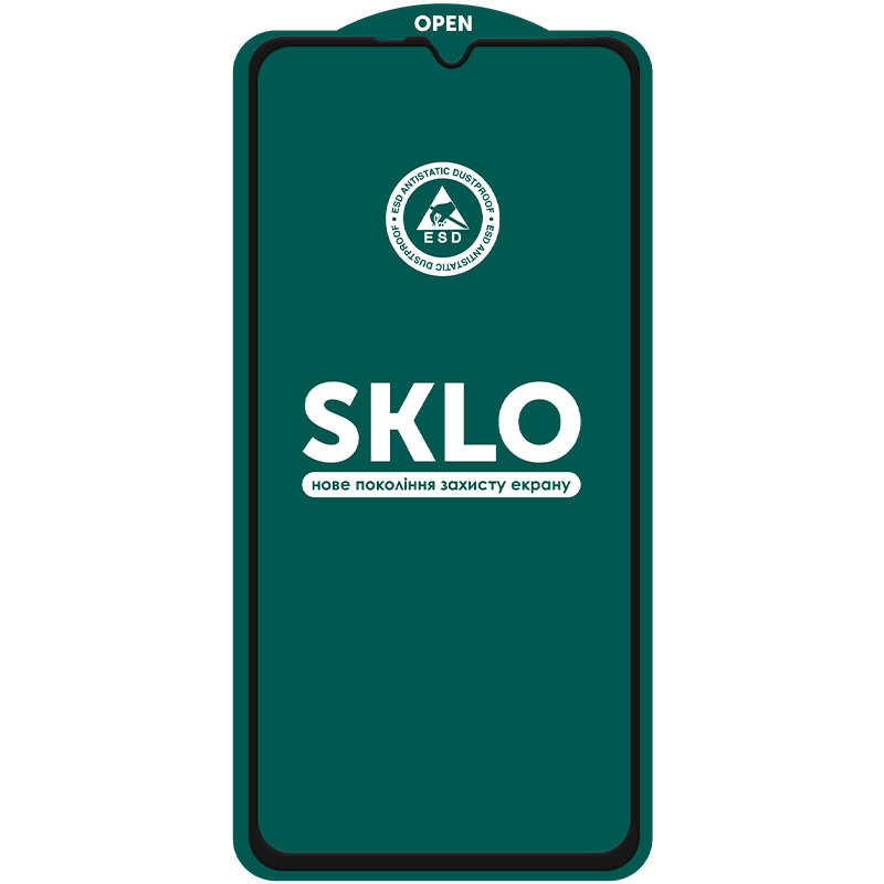 Защитное стекло SKLO 5D (тех.пак) для Samsung Galaxy S26, Черный, Закаленное стекло, купить оптом с доставкой