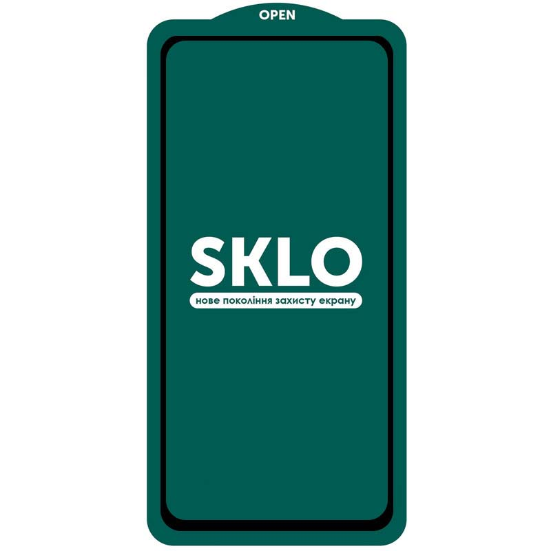 Защитное стекло SKLO 5D (тех.пак) для Samsung Galaxy S26 Ultra, Черный, Закаленное стекло, купить оптом с доставкой