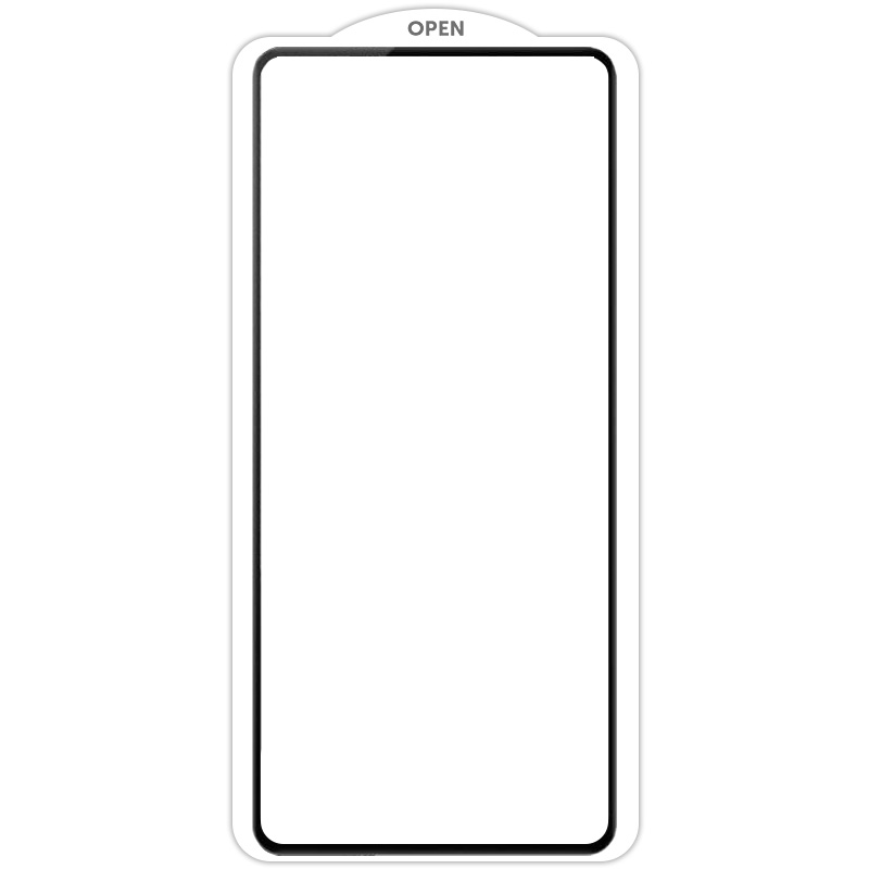 Защитное стекло SKLO 5D (тех.пак) для Realme C85 Pro, Черный / Белая подложка, Закаленное стекло, купить оптом с доставкой