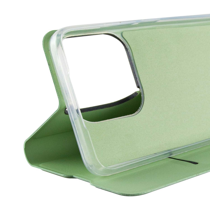 Кожаный чехол-книжка GETMAN Elegant (PU) для Tecno Spark Go 2023 на картинке №5