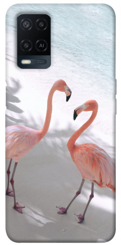 Чехол itsPrint Flamingos для Oppo A54 4G