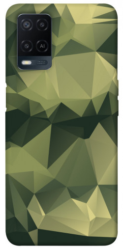 Чехол itsPrint Треугольный камуфляж 2 для Oppo A54 4G