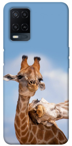Чехол itsPrint Милые жирафы для Oppo A54 4G