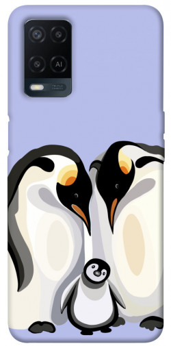 Чехол itsPrint Penguin family для Oppo A54 4G