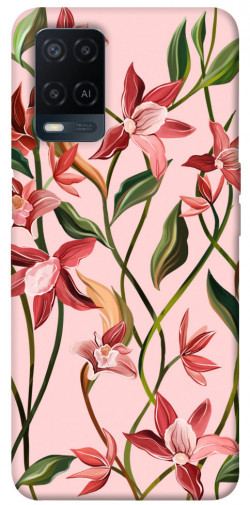 Чехол itsPrint Floral motifs для Oppo A54 4G