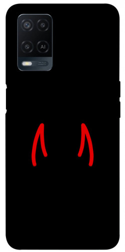 Чохол itsPrint Red horns для Oppo A54 4G