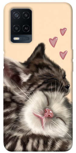 Чохол itsPrint Cats love для Oppo A54 4G
