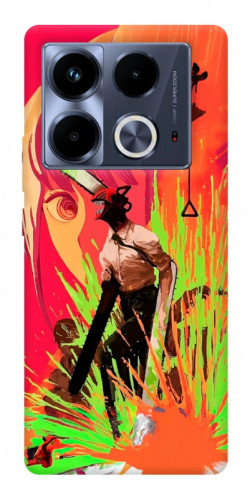 Чехол itsPrint Anime evolution 5 для Infinix Note 40 4G