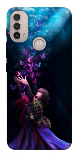 Чехол itsPrint Anime evolution 7 для Motorola Moto E40