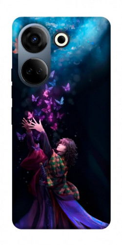 Чехол itsPrint Anime evolution 7 для TECNO Camon 20 Pro (CK7n)