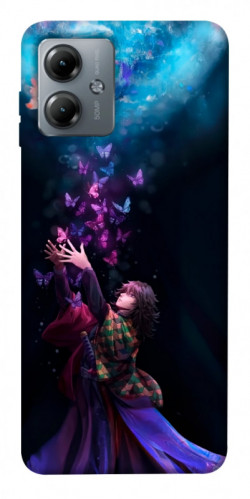 Чехол itsPrint Anime evolution 7 для Motorola Moto G14