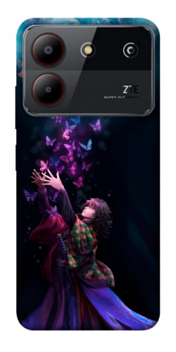 Чехол itsPrint Anime evolution 7 для ZTE Blade A54 4G