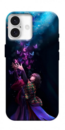 Чехол itsPrint Anime evolution 7 для Apple iPhone 16 (6.1")