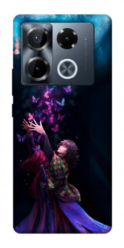 Чехол itsPrint Anime evolution 7 для Infinix Note 40 Pro 4G