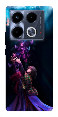 Чехол itsPrint Anime evolution 7 для Infinix Note 40 4G