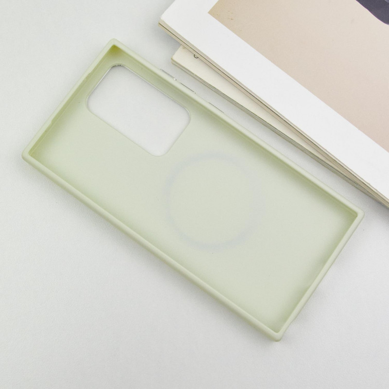 TPU чохол Bonbon Metal Style with MagSafe для Samsung Galaxy S24 Ultra | З магнітним кільцем на малюнкі №4