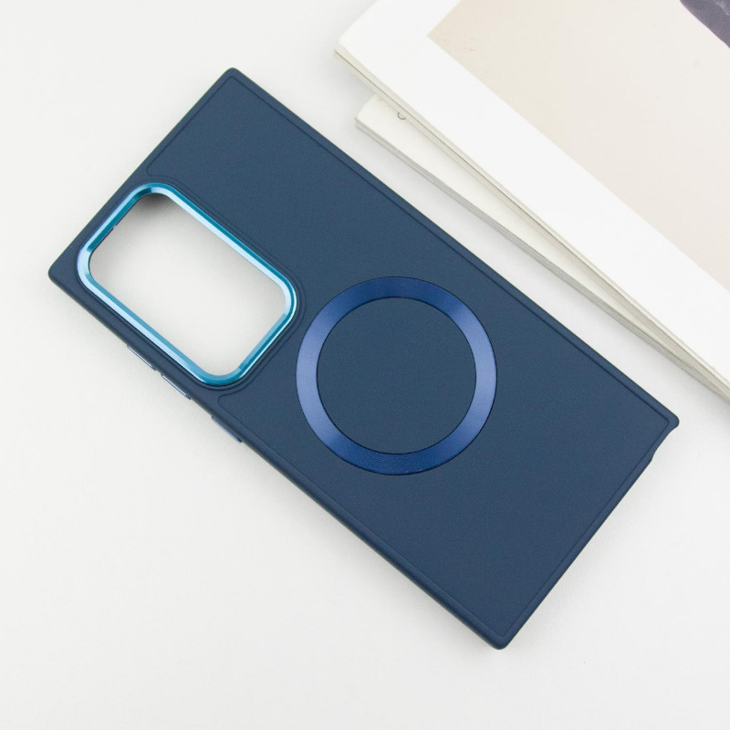 TPU чохол Bonbon Metal Style with MagSafe для Samsung Galaxy S24 Ultra | З магнітним кільцем на малюнкі №3