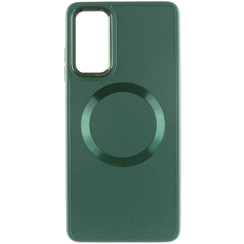 TPU чехол Bonbon Metal Style with Magnetic Fit для Samsung Galaxy A15 4G/5G / M15 5G, Зеленый / Army Green 1, TPU, купить оптом с доставкой